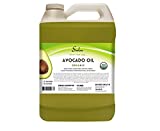 4 LBS / 64 FL.OZ Certified Organic Unrefined Extra Virgin Raw Avocado Oil