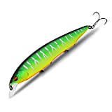 BearKing 6.3in 1oz Fishing Lures Assorted Colors Minnow Crank Tungsten Weight System wobbler Model Crank Artificial Bait (D)
