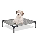 Elevated Dog Bed for Small Dogs - Tensorsine Portable Raised Dog Cot Cooling Elevated Cat Bed, Detachable Raised Cat Dog Pet Bed for Small Dogs Cats