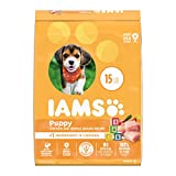 IAMS PROACTIVE HEALTH Smart Puppy Dry Dog Food with Real Chicken, 15 lb. Bag