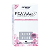 Nutramax Proviable Digestive Health Supplement Multi-Strain Probiotics and Prebiotics for Cats and Small Dogs - With 7 Strains of Bacteria, 80 Capsules