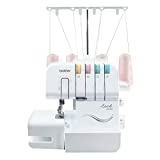 Brother Serger, 1034DX, Durable Metal frame Overlock Machine 1,300 Stitches Per Minute, Trim Trap, 3 Accessory Feet and Protective Cover Included