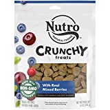 NUTRO Small Crunchy Natural Dog Treats with Real Mixed Berries, 16 oz. Bag