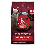 Purina ONE Grain Free Natural Dry Dog Food, True Instinct With Real Beef - 12.5 lb. Bag