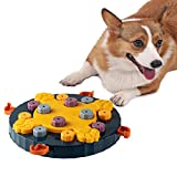 Dog Puzzle Toys,Difficulty Adjustable Interactive Puzzle Dog Toys for IQ Training & Mental Enrichment,Pet Intelligence Slow Food Toy,Dog Busy Educational Toys for Puppy,Medium,Large Dogs(Cruciform)