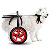Best Friend Mobility PRO Dog Wheelchair for Back Legs Dog Cart is Easy Adjustable -Choose Size for Your Dog Ranging from Medium to XL -Dog Hind Leg Wheels to Assist in Healing & Give Mobility (Large)