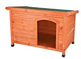 TRIXIE Pet Products Dog Club House, Large,Glazed Pine,40.75x26.75x28.25 Inch (Pack of 1),39552