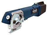 Hercules MB-60H Electric Cordless Rotary Shear – Rechargeable Multi-Layer Cutter for Natural & Synthetic Fabric, Leather, Carpet, Denim & More