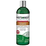 Vet’s Best Flea and Tick Advanced Strength Dog Shampoo | Flea Treatment for Dogs | Plant-Based Formula | 12 Ounces