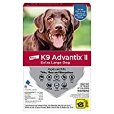 K9 Advantix II Flea and Tick Prevention for Extra-Large Dogs 6-Pack, Over 55 Pounds