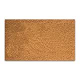Coco Coir Door Mat with Heavy Duty Backing, Natural Doormat, 17”x30” Size, Easy to Clean Entry Mat, Beautiful Color and Sizing for Outdoor and Indoor uses, Home Décor
