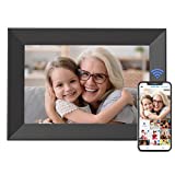 BSIMB WiFi Digital Picture Frame 8 Inch Digital Photo Frame 16GB 1280x800 IPS Touch Screen Motion Sensor, Upload Photos/Videos via App, Email, Portrait and Landscape, Gift for Grandparents