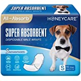 All-Absorb A26 Male Dog Wrap, 50 Count, Small