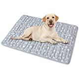 Dog Crate Mat (36' X 23'), Soft Dog Bed Mat with Cute Stars, Personalized Dog Crate Pad, Anti-Slip Bottom, Machine Washable Kennel Pad