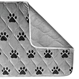 Gorilla Grip Original Reusable Pad and Bed Mat for Dogs, 40x26, Absorbs 4 Cups, Oeko Tex Certified, Washable, Waterproof, Puppy Crate Training, Furniture Protection Pet Pads, Fits 42 Inch Dog Crates