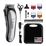 Wahl Lithium Ion Pro Series Cordless Animal Clippers – Rechargeable, Quiet, Low Noise, Heavy-Duty, Electric Dog & Cat Grooming Kit for Small & Large Breeds with Thick to Heavy Coats