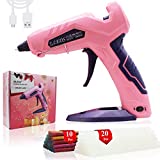 Cordless Hot Glue Gun, BLEDS Wireless Glue Guns with 30 Pcs Glue Sticks Stand-Up USB Chargeable Glue Gun Battery Charged Cordless Hot Melt Glue Gun For Craft, Decor, DIY, Art, Gift (Patented)