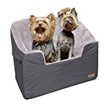K&H PET PRODUCTS Bucket Booster Dog Car Seat Large Gray 14.5' x 24'