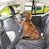 Vailge Dog Seat Cover for Back Seat, 100% Waterproof Dog Car Seat Covers with Mesh Window, Scratch Prevent Antinslip Dog Car Hammock, Car Seat Covers for Dogs, Dog Backseat Cover for Cars ,X-Large