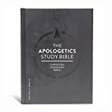 CSB Apologetics Study Bible, Gray Hardcover, Black Letter, Defend Your Faith, Study Notes and Commentary, Ribbon Marker, Sewn Binding, Easy-to-Read Bible Serif Type