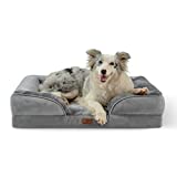 Bedsure Large Orthopedic Dog Bed for Large Dogs - Big Waterproof Dog Bed Large, Foam Sofa with Removable Washable Cover, Waterproof Lining and Nonskid Bottom Couch, Pet Bed
