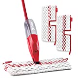 O-Cedar ProMist MAX Spray Mop, PMM with 2 Extra Refills, Red