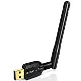 Long Range USB Bluetooth 5.1 Adapter for PC USB Bluetooth Adapter Wireless Audio Dongle 328FT / 100M 5.1 Bluetooth Transmitter Receiver for Desktop Laptop PC with Windows 10/8 / 8.1/7