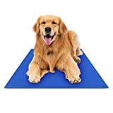 Chillz Cooling Mat For Dogs, Extra Large Size Cool Pad – Pressure Activated Gel Dog Cooling Mat – No Electricity or Refrigeration Required – Keep Your Pet Cool This Summer – 37 x 31.5 Inches