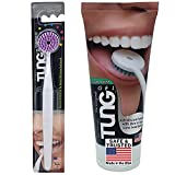 Peak Essentials | The Original TUNG Brush Kits | Premium | Tongue Cleaner | Scraper | Scrubber | Odor Eliminator | Fight Bad Breath | Fresh Mint | BPA Free | Made in America (Set of 1)