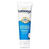 Lumineux Teeth Whitening Toothpaste - Natural & Enamel Safe for Sensitive & Whiter Teeth - Certified Non-Toxic, Fluoride Free, No Alcohol, Artificial Colors, SLS Free & Dentist Formulated