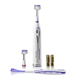Triple Bristle GO | Portable AA Battery Sonic Toothbrush for Travel | Three Brush Modes | Soft Nylon Bristles - Great for Autistic & Special Needs Adults and Kids | Triple Bristle GO