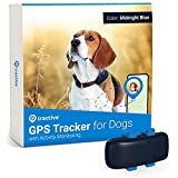 Tractive Waterproof GPS Dog Tracker - Location & Activity, Unlimited Range & Works with Any Collar (Midnight Blue)