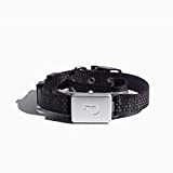 Whistle GPS + Health + Fitness - Smart Dog Collar, Waterproof Dog GPS Tracker Plus Health & Fitness Monitor, 24/7 Pet Tracker, 2 Rechargeable Batteries, Switch (Newest Model), (Black), S/M