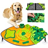 Pet Snuffle Mat for Dogs - Interactive Slow Feeding Activity Mats for Small Medium Large Dog Cat - Puppy Food Feeder Puzzle Toy Sniff Mat Stimulation Natural Foraging Skills Smell Training Pad