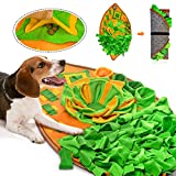AWOOF Snuffle Mat for Dogs, Dog Nosework Feeding Mat, Pet Interactive Dog Puzzle Toys Encourages Natural Foraging Skills for Training and Stress Relief