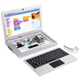ELECROW Raspberry Pi 4 Kit, Raspberry Pi Laptop, CrowPi2 Programming Learning Kit for Kids Adult - Basic Kit, RPI Not Included