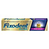 Fixodent Ultra Max Hold Denture Adhesive, 2.2 oz