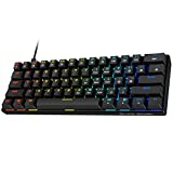 Black Shark Wired 60% Mechanical Gaming Keyboard RGB Backlit Compact 61 Keys Mini Keyboard with Blue Switches for Windows PC, Sixgill K4