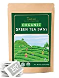 TeeLux Organic Green Tea Bags, Super Antioxidant Green Tea, 100 Count Tea Bags to Support Overall Health