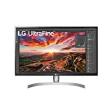 LG 27UN850-W Ultrafine UHD (3840 x 2160) IPS Monitor, VESA DisplayHDR 400, sRGB 99% Color, USB-C with 60W Power Delivery, 3-Side Virtually Borderless Design, Height/Pivot/Tilt Adjustable Stand