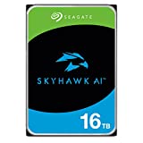Seagate Skyhawk AI 16TB Video Internal Hard Drive HDD – 3.5 Inch SATA 6Gb/s 256MB Cache for DVR NVR Security Camera System with Drive Health Management and in-House Rescue Services (ST16000VE000)