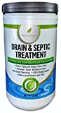 Natural Elements Drain & Septic Treatment | Enzyme and Bacteria Drain Cleaner and Clog Remover | 2 Lb