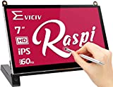 Touchscreen Monitor, EVICIV 7 Inch Portable USB Monitor Raspberry Pi Touch Screen IPS Display Computer Monitor 1024X600 16:9 Game Touchscreen