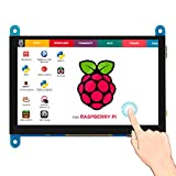 ELECROW Raspberry Pi Touchscreen Monitor 5 inch HDMI Screen Display 800x480 Compatible with Raspberry Pi 4 3B+ 3B 2B BB Black Banana Pi Windows 10 8 7