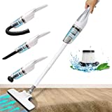 Cordless Vacuum Cleaner, Vaccumm-Cordless Stick Vacuum Cleaner, Small Lightweight Handheld Electric Vacuum Broom with Rechargeable Battery for Carpet, Pet Hair, Hardwood Floor Cleaning