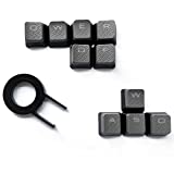 HUYUN Cherry MX Key Switch FPS Backlit Key Caps Replacement for Corsair Gaming Keyboards !（Gray）