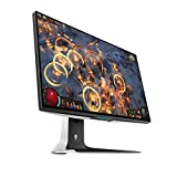 Alienware 27 Gaming Monitor - AW2721D - 240Hz, 27 Inch QHD (Quad High Definition), Fast IPS Monitor with VESA Display HDR 600, NVIDIA G-SYNC Ultimate Certification, White, XW3CK