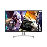 LG 32UL500-W 31.5 Inch UHD (3840 x 2160) VA Display with AMD FreeSync, DCI-P3 95% Color Gamut and HDR 10 Compatibility - Silver/White