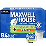 Maxwell House Decaf House Blend Medium Roast K-Cup Coffee Pods (84 ct Box)