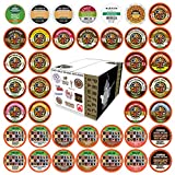 Flavored Decaf Coffee Pods Variety Pack, Great Mix of Decaffeinated Coffee Pods Compatible with all Keurig K Cups Brewers, 40 Count Bulk Coffee Pods Pack